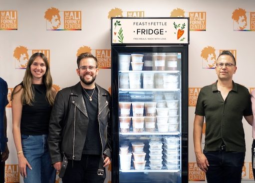 Feast & Fettle Fills Fridge with Fresh Food for Ali Forney Center’s At-Risk Youth