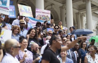 On the Steps of City Hall, ‘Trans Joy’ Celebrated Tangible Advances Backed by 2026 Budget