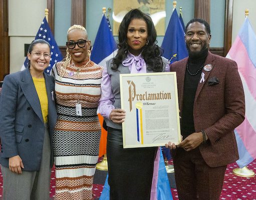 At City Hall, a Solemn Yet Celebratory Transgender Day of Remembrance